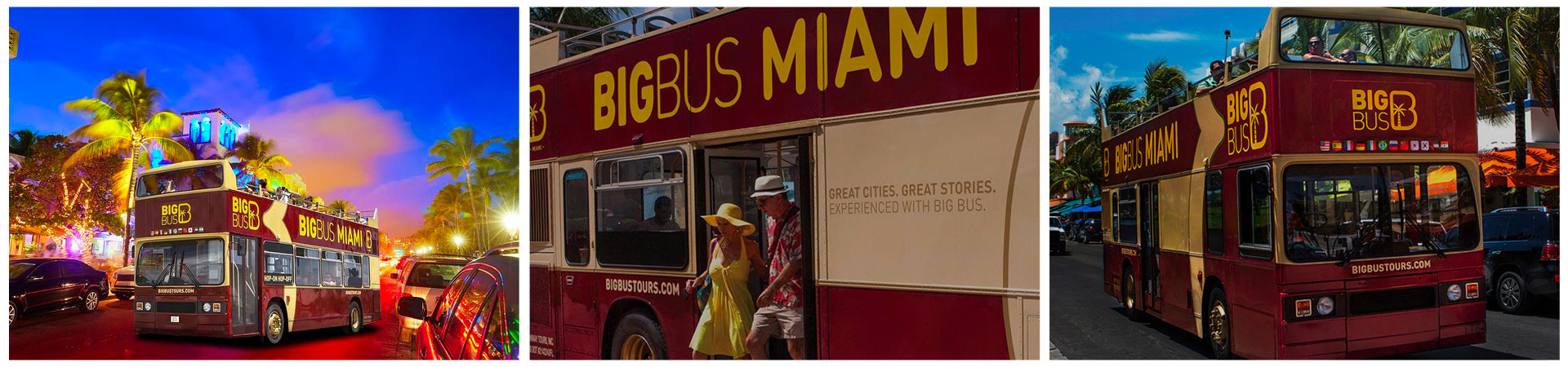Big bus Miami Night Tour (Blue Line)