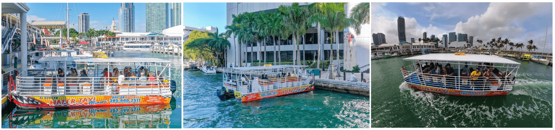 One-way Water Taxi Ride in Miami